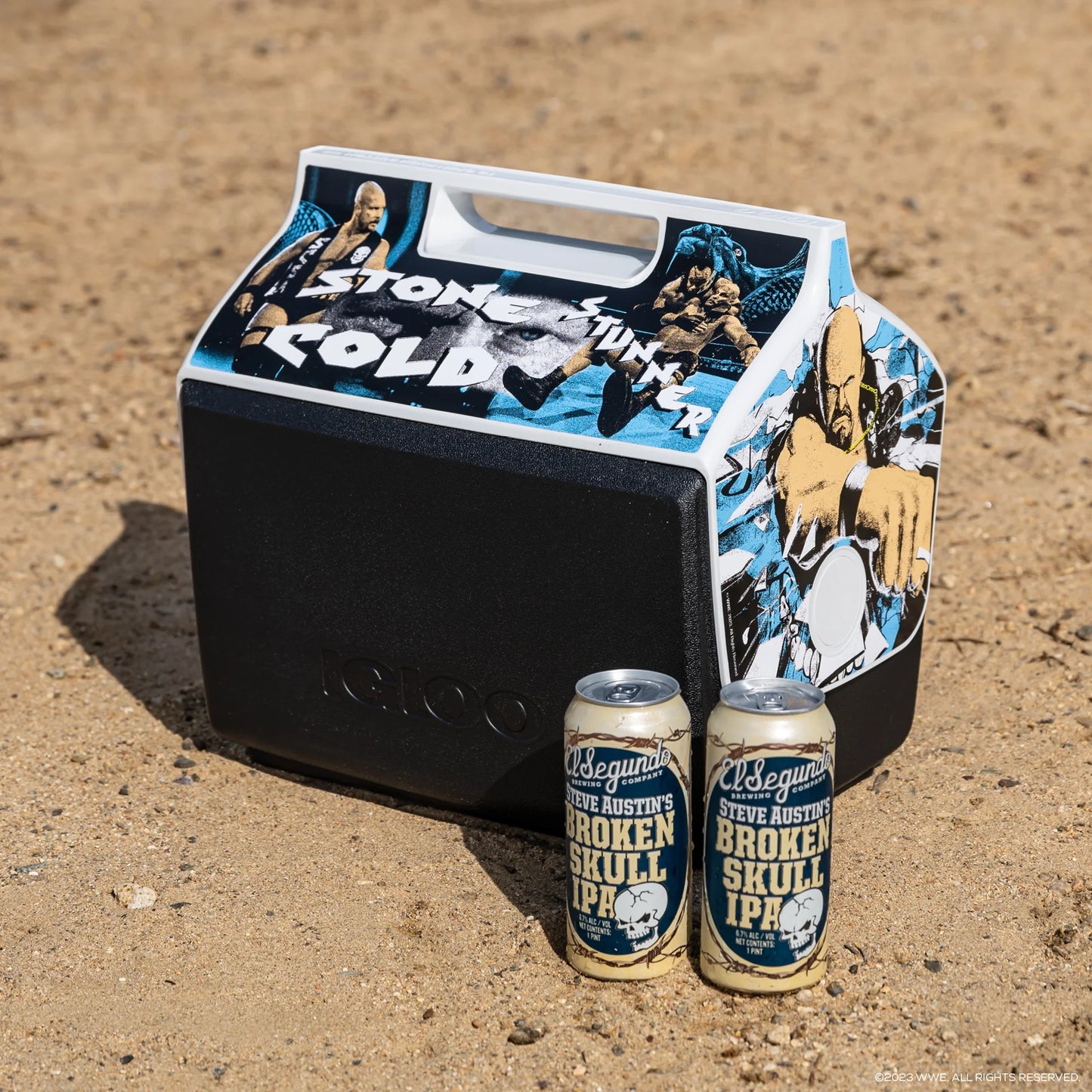 “Stone Cold” Steve Austin Stunner Playmate Classic 14 Qt Cooler by Igloo PW Catalog