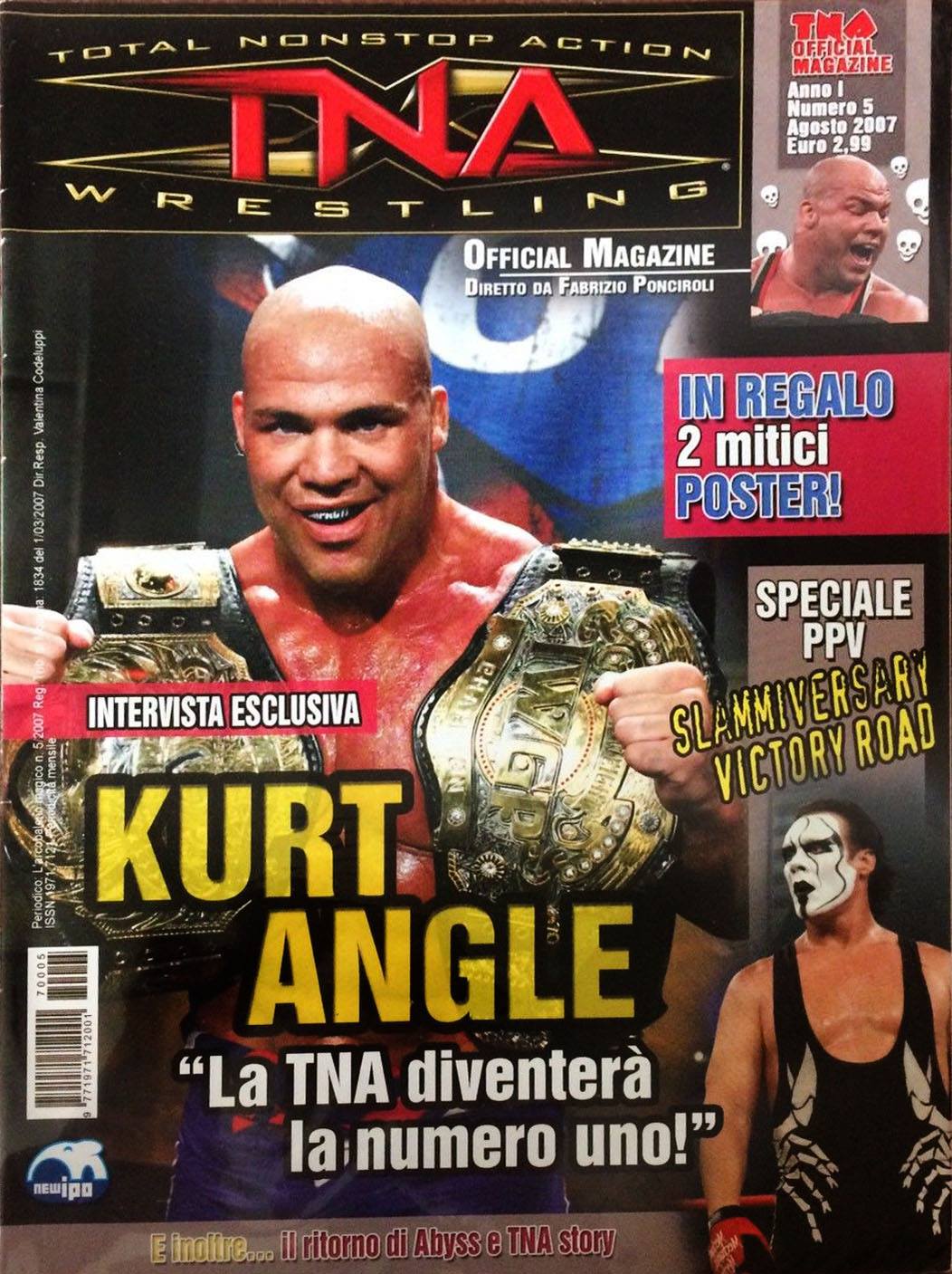 TNA Magazine Vol 5 August 2007 From Italy Magazine PWcatalog