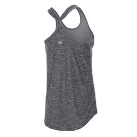 Tapout Back Knot Black Heather Women's Tank Top