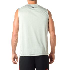 Tapout White Heather Logo Muscle T-Shirt T-Shirt PW Catalog