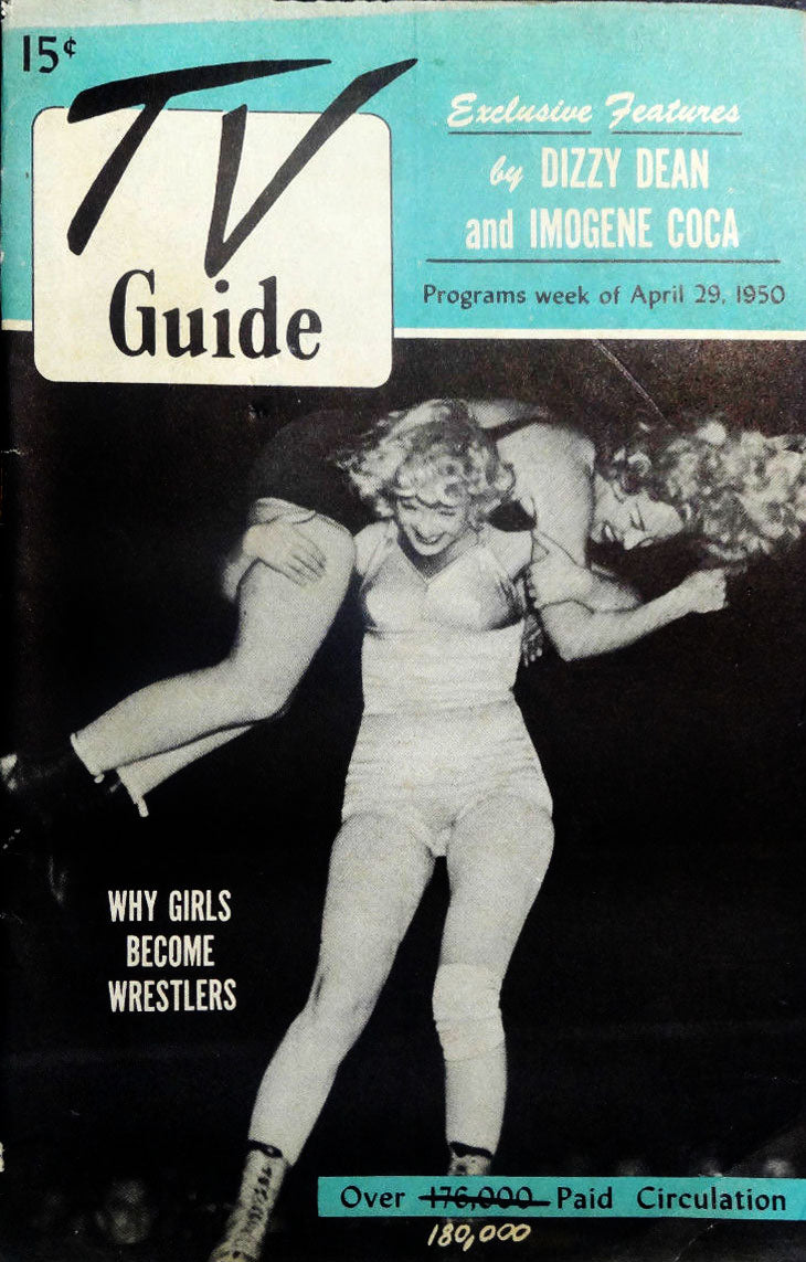 TV Guide April 1950 Magazine PWcatalog