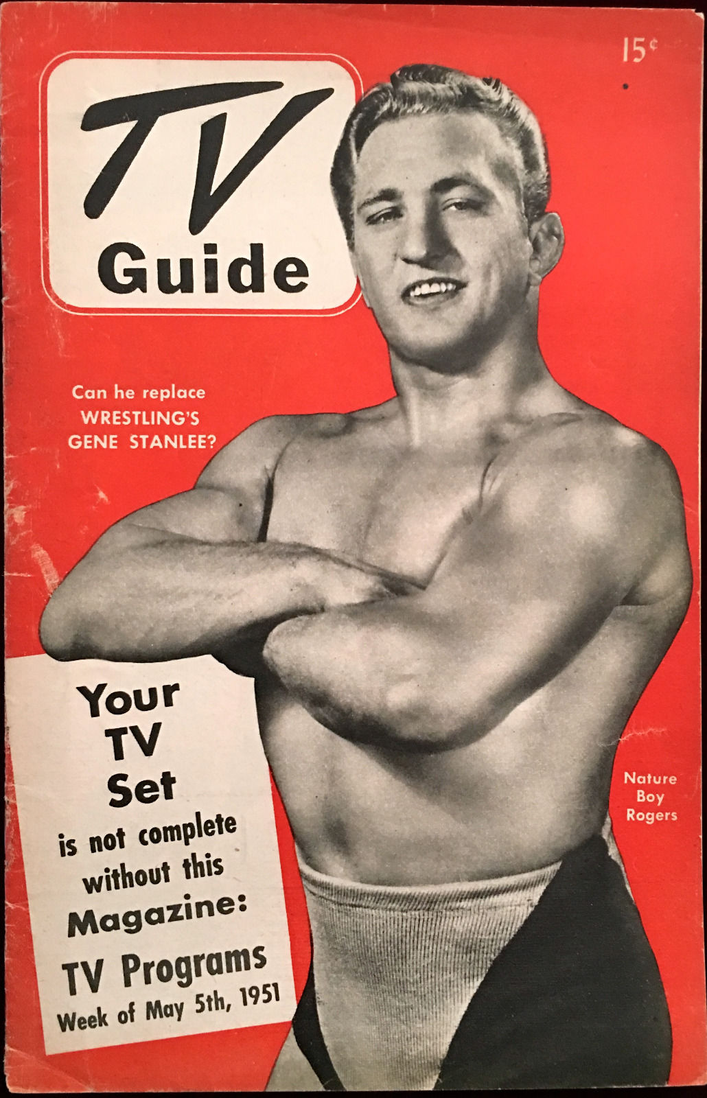 TV Guide May 1951 Nature Boy Buddy Rogers Magazine PWcatalog