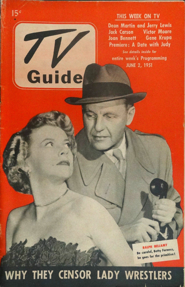 TV Guide June 1951 - Betty Furness Magazine PWcatalog