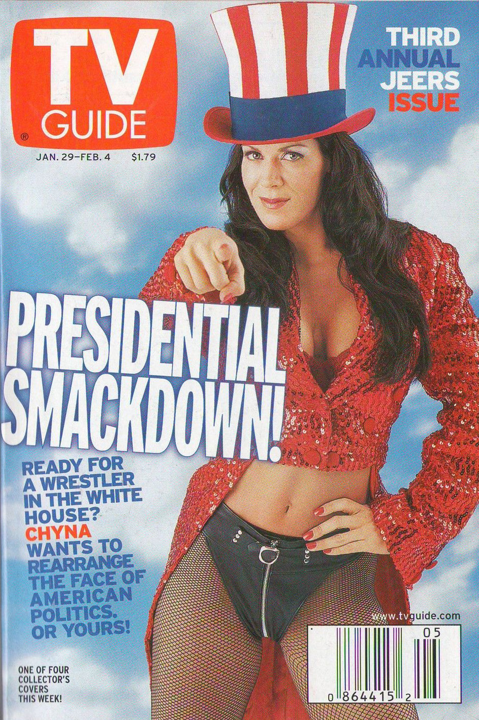 TV Guide January 2000 Chyna 1 of 4 Magazine PWcatalog