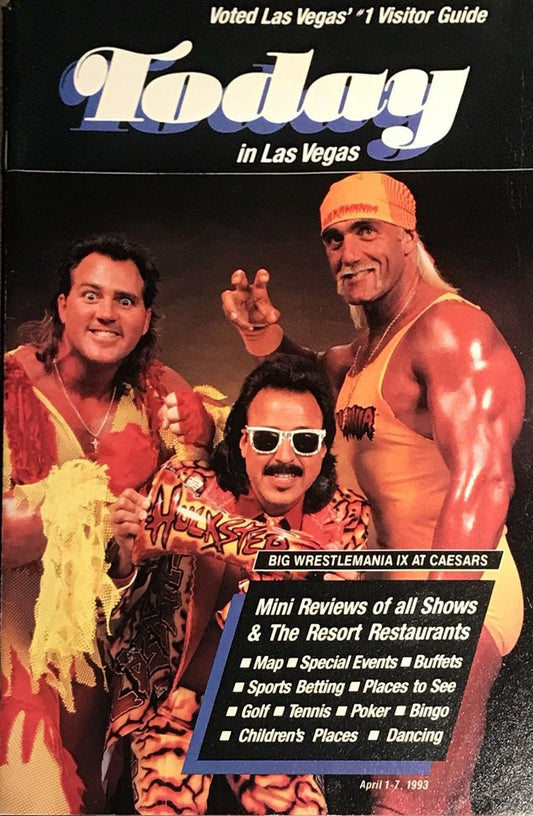 Today In Las Vegas Magazine April 1993 Magazine PWcatalog