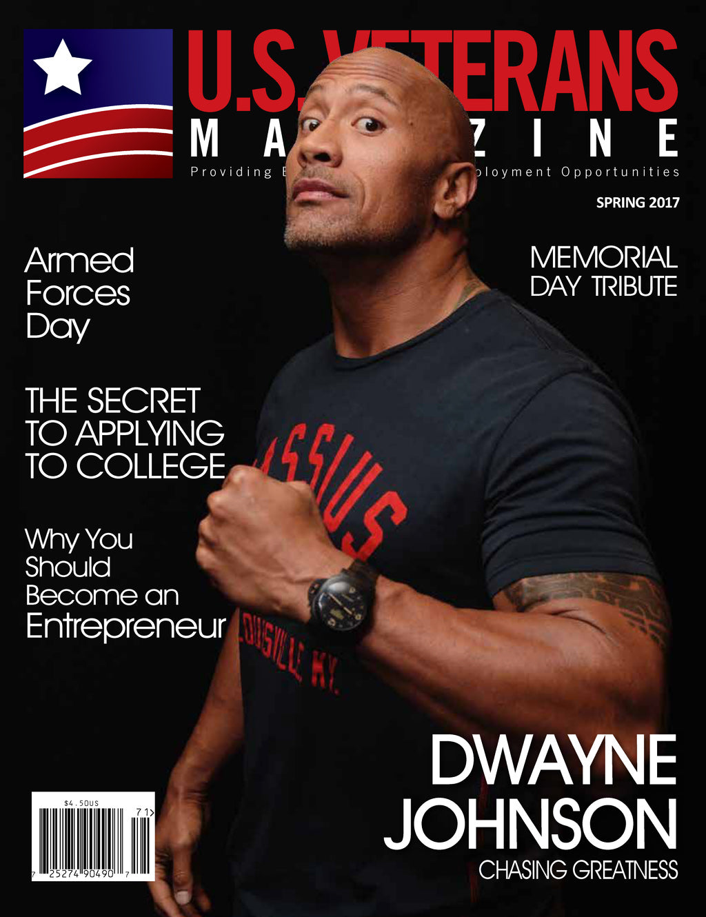 U.S. Veterans MagazinesSpring 2017 The Rock Magazine PWcatalog