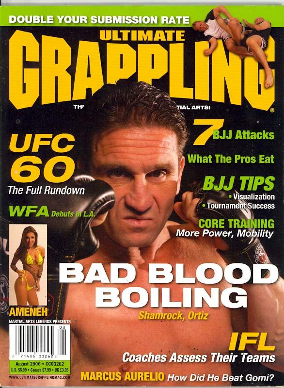 Ultimate Grappling Magazine August 2006 Magazine PWcatalog