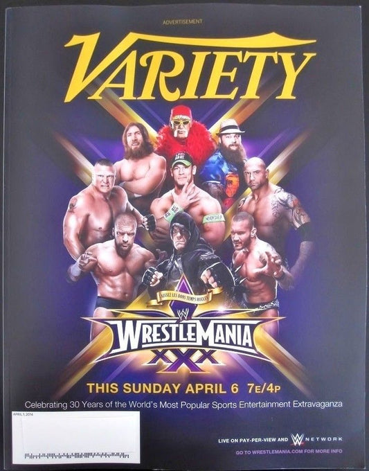 Variety Magazine April 2014 Magazine PWcatalog