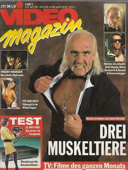 Videomagazin Magazine February 1992 From Germany Magazine PWcatalog