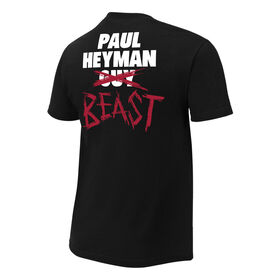 Brock Lesnar & Paul Heyman "Eat, Sleep, Conquer John Cena" Authentic T-Shirt T-Shirt PW Catalog