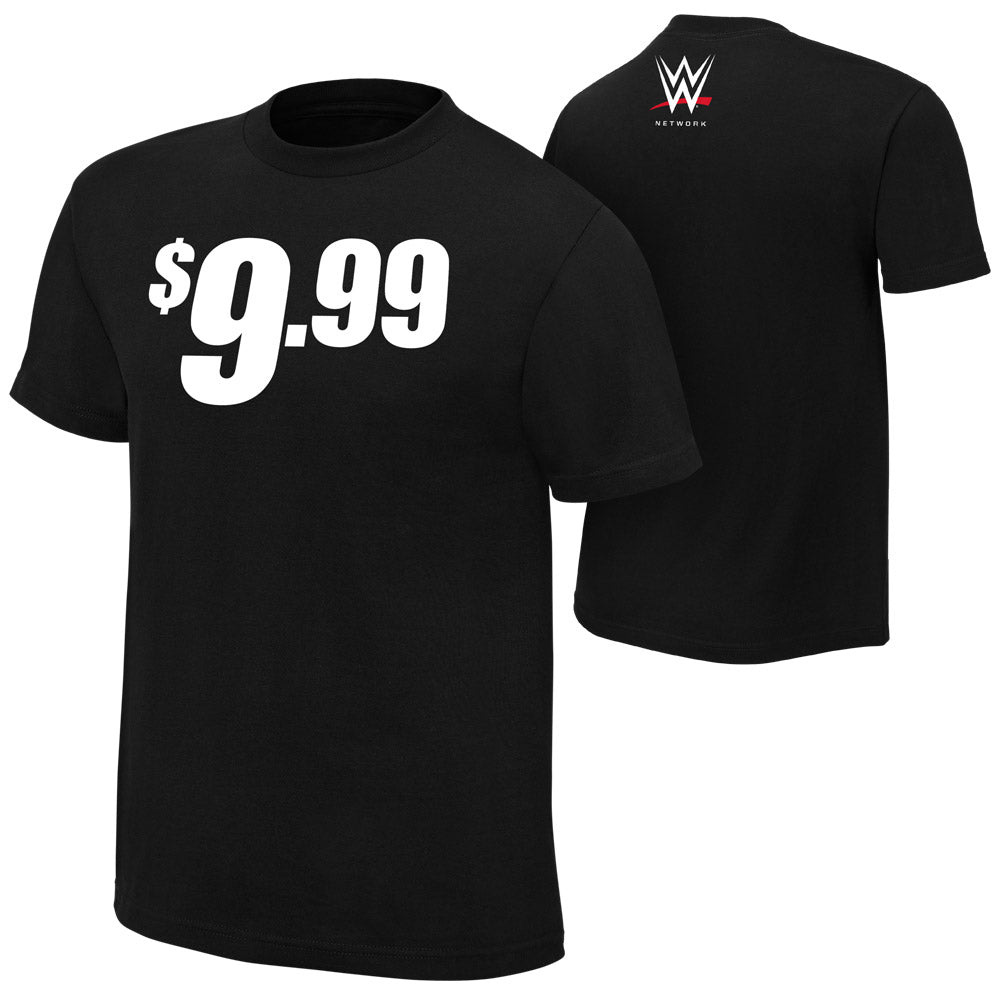 WWE Network $9.99 T-Shirt PW Catalog