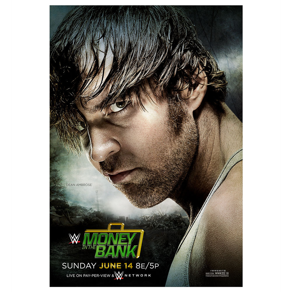 WWE Money in the Bank 2015 Poster - WWE Shop