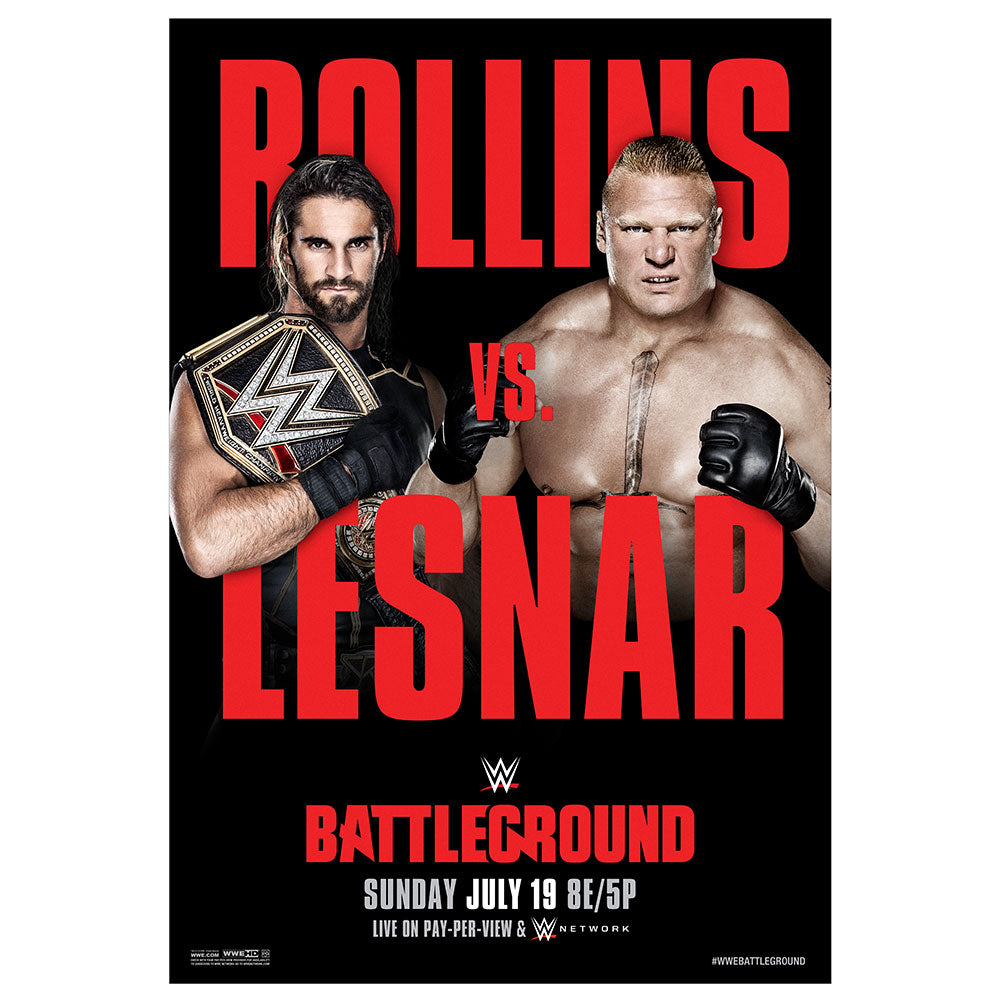WWE Battleground 2015 Poster - WWE Shop