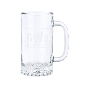 nWo 16 oz Glass Mug