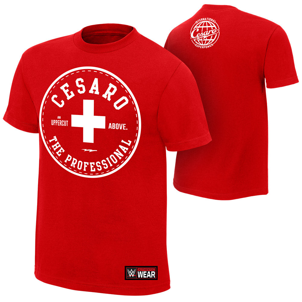 Cesaro "The Professional" Authentic T-Shirt T-Shirt PW Catalog