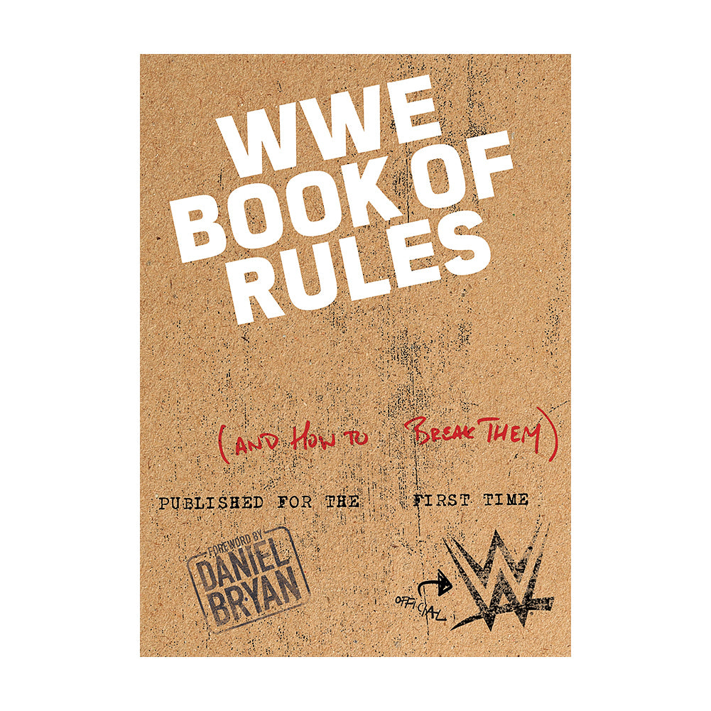 WWE Book of Rules: And How to Break Them Book PW Catalog
