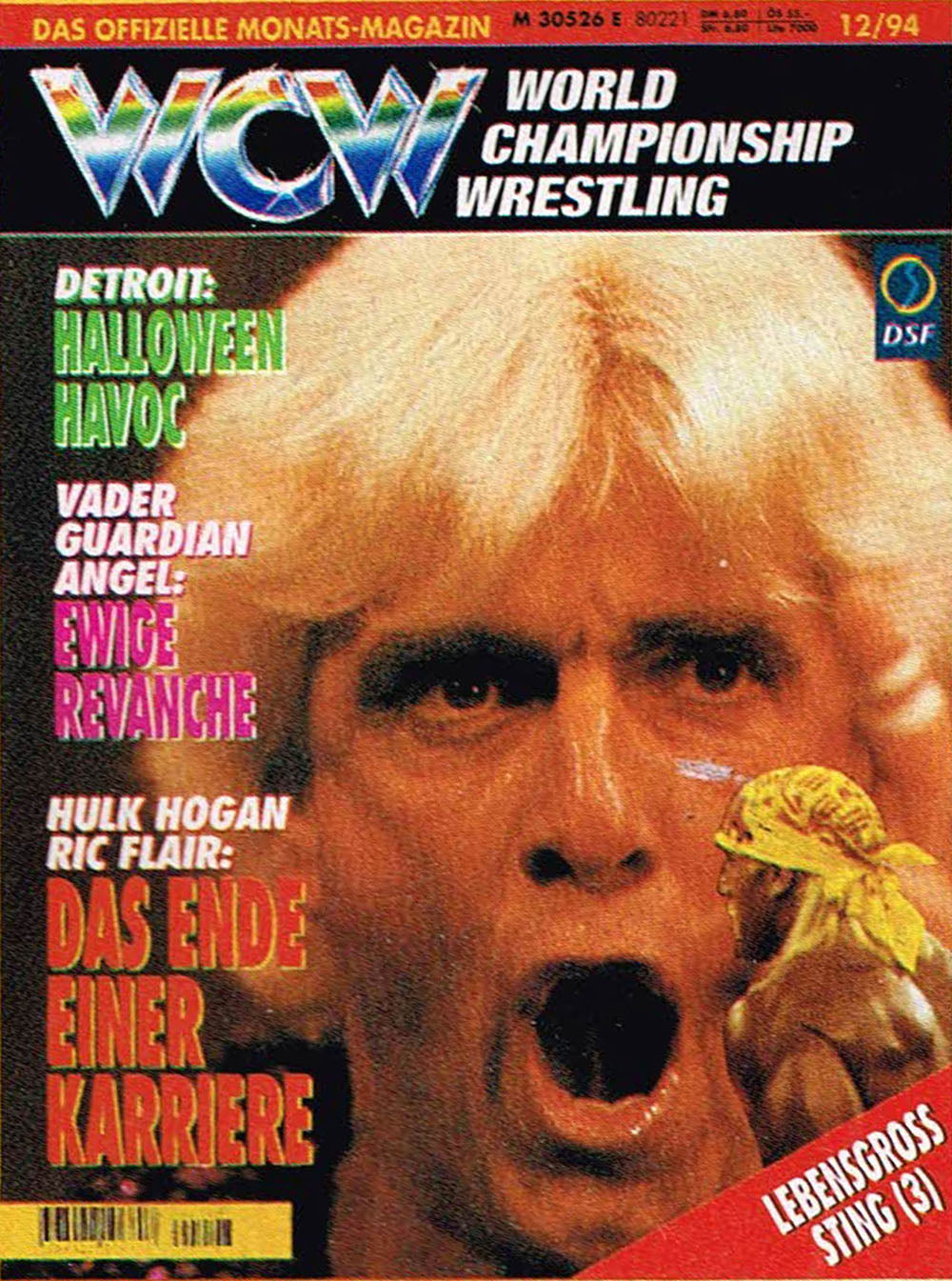 WCW German Magazine December 1995 pre-release Magazine PWcatalog