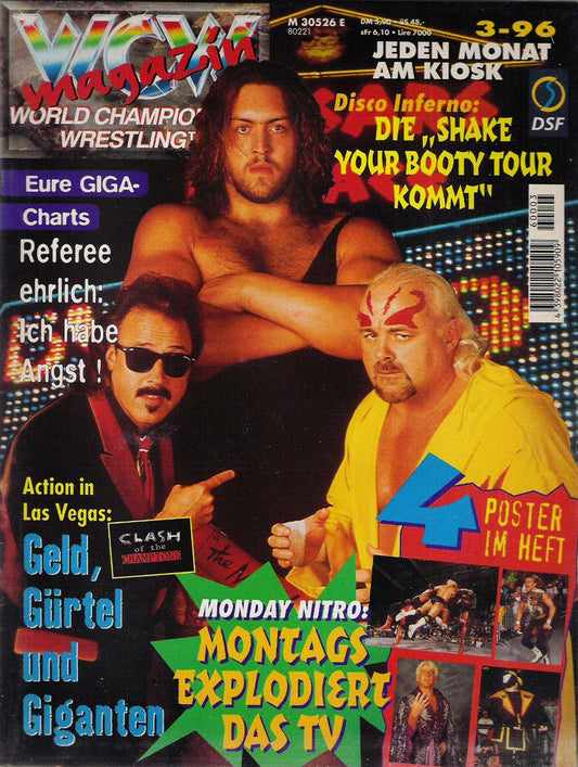 WCW German Magazine March 1996 Magazine PWcatalog