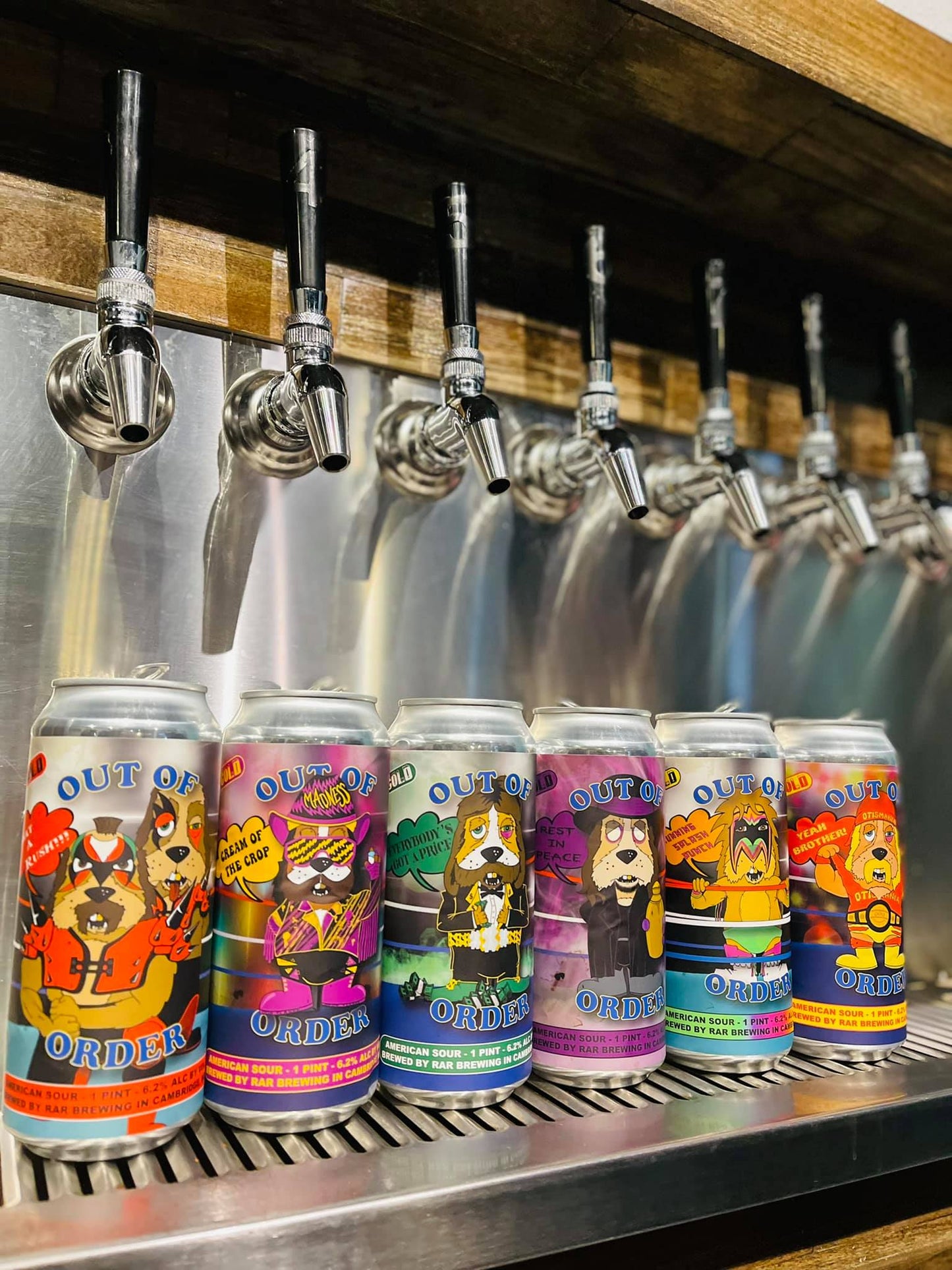 Hulk Hogan Beer Can Out of Order Yeah Brother! by RaR Brewing PW Catalog