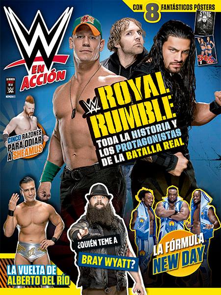 WWE En Accion From Spain 2015 Volume 03 Magazine PWcatalog