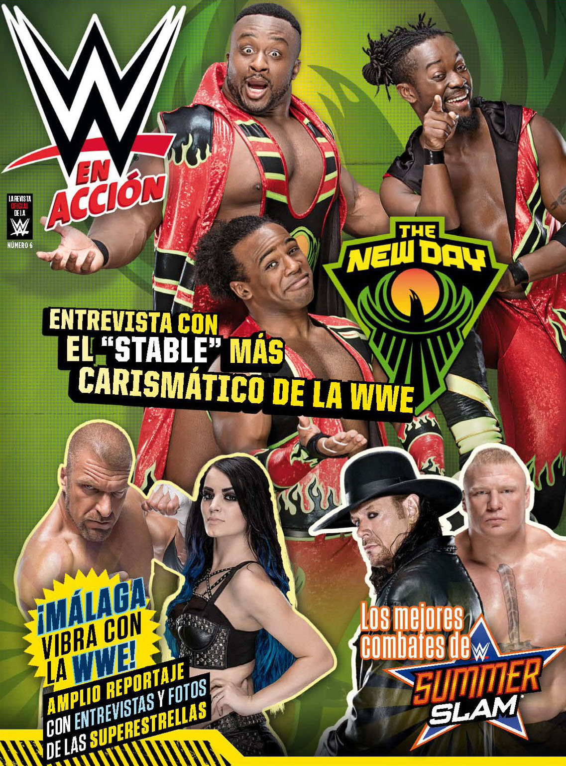 WWE En Accion From Spain Volume 06 Magazine PWcatalog
