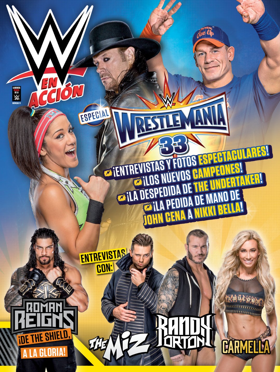 WWE En Accion From Spain Volume 11 Magazine PWcatalog