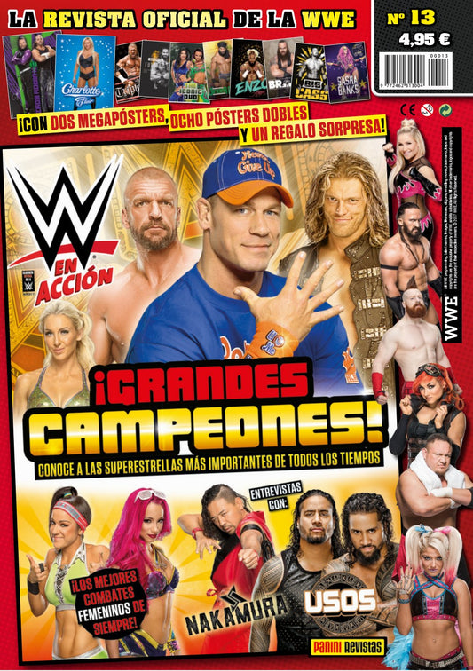 WWE En Accion From Spain Volume 13 Magazine PWcatalog