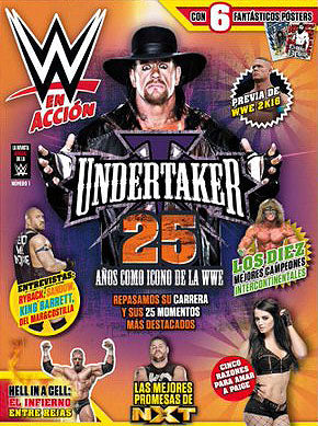 WWE En Accion From Spain October 2015 concept art Magazine PWcatalog