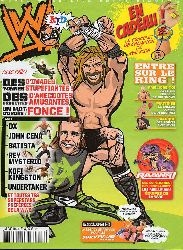 WWE Junior From France no 2 December 2009 Magazine PWcatalog