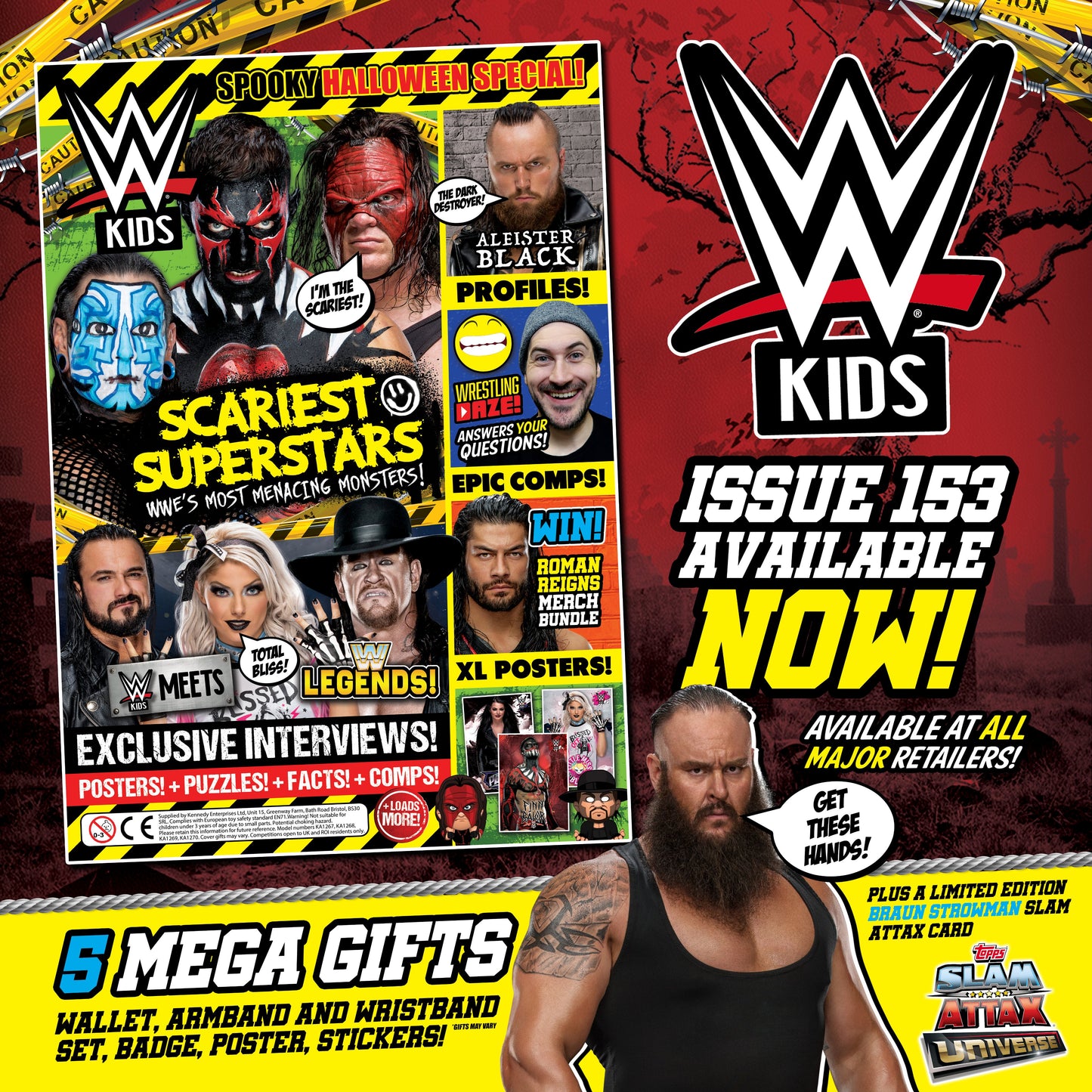 WWE Kids UK Magazine Volume 153 Magazine PWcatalog