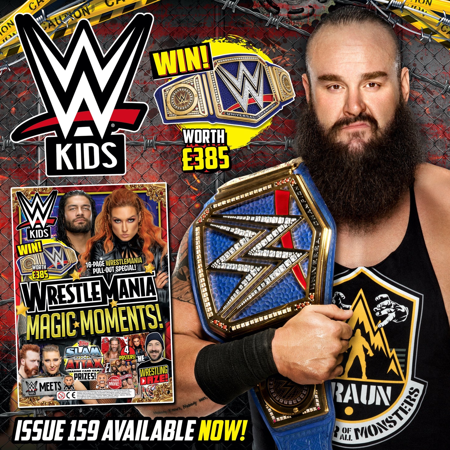 WWE Kids UK Magazine Volume 159 Magazine PWcatalog