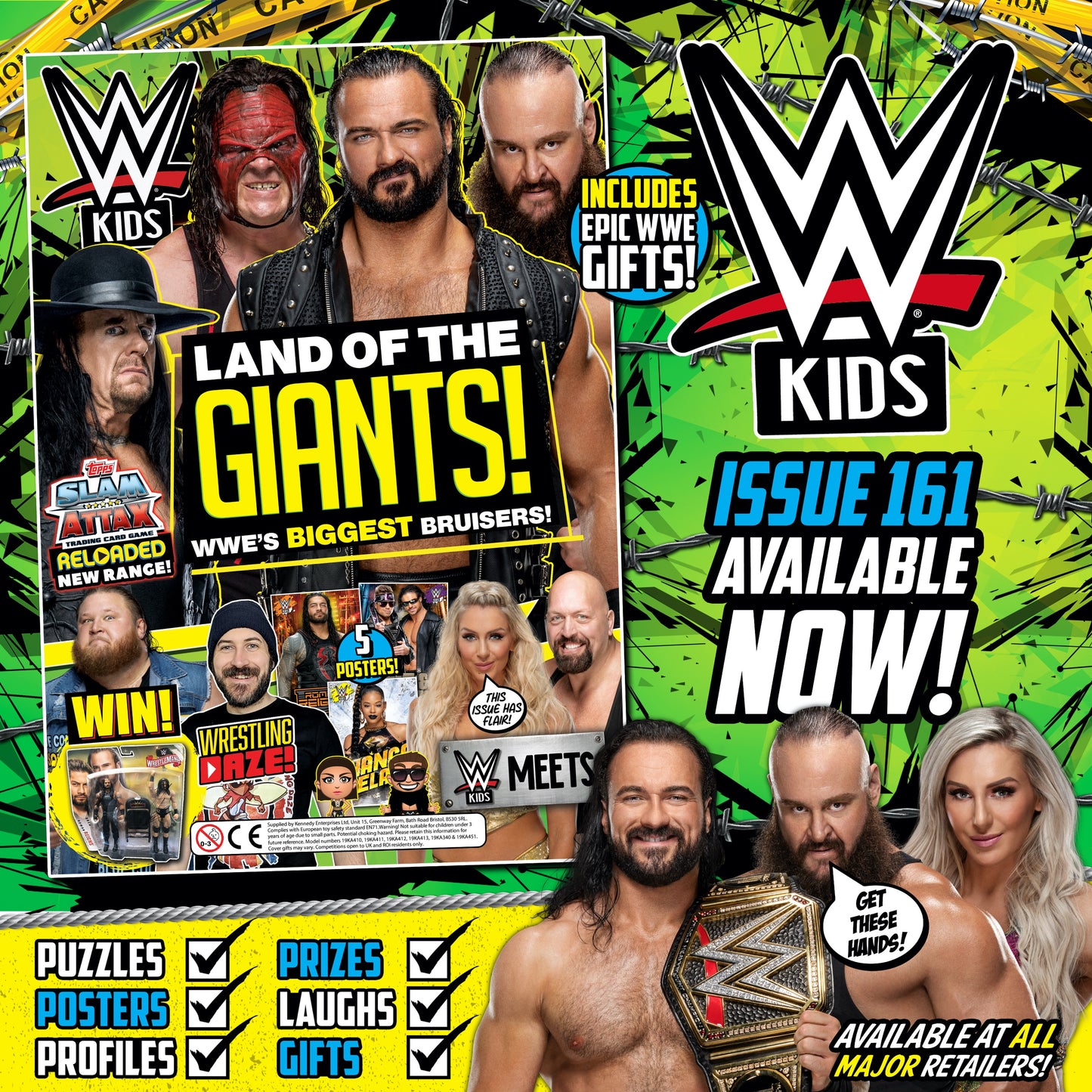 WWE Kids UK Magazine Volume 161 Magazine PWcatalog
