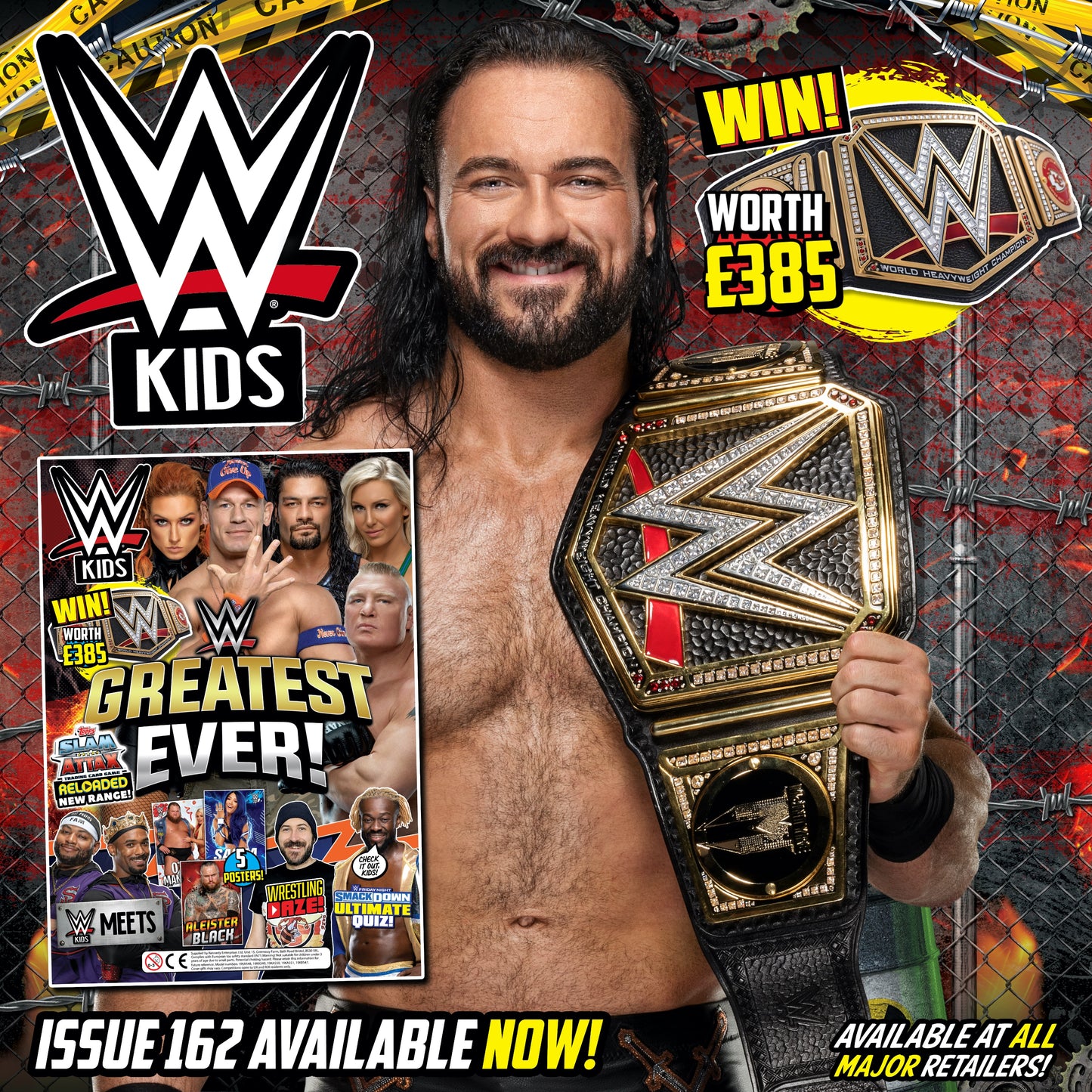 WWE Kids UK Magazine Volume 162 Magazine PWcatalog