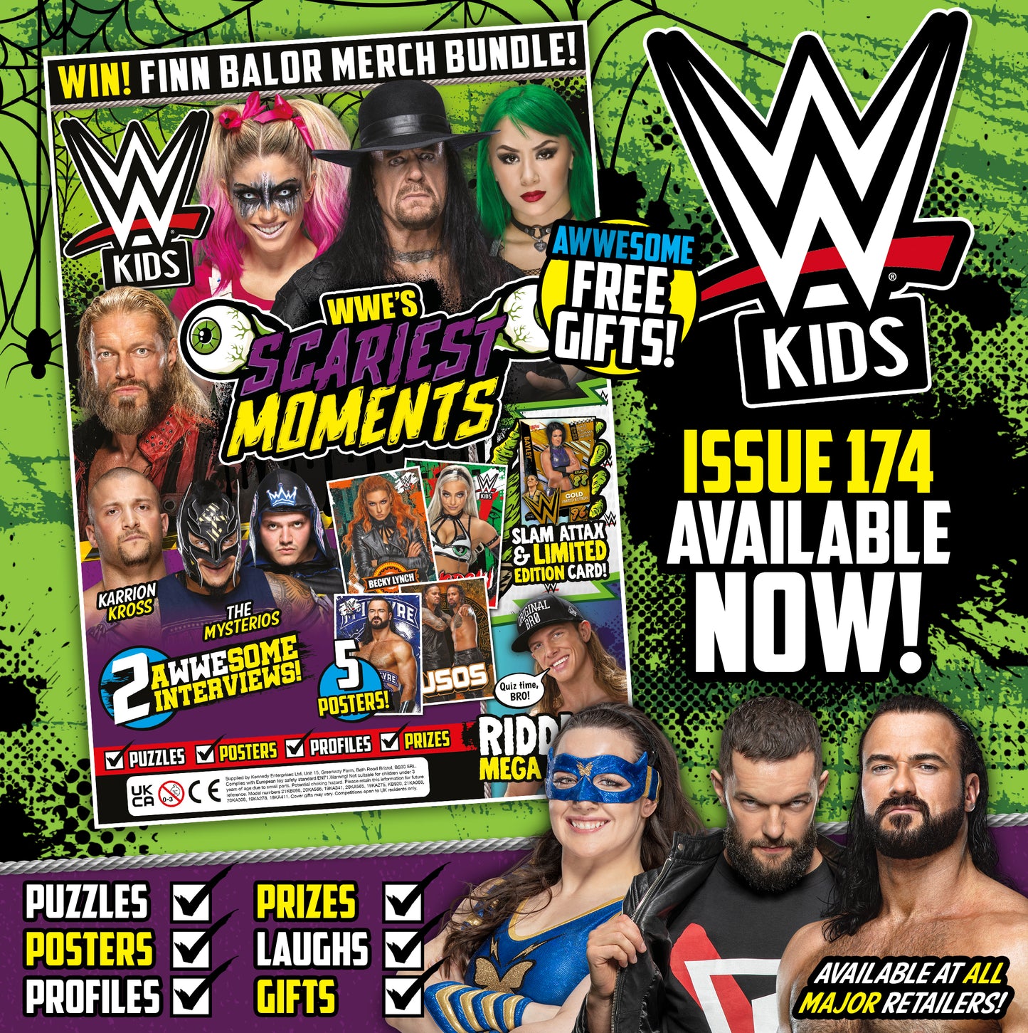 WWE Kids UK Magazine Volume 174 Magazine PWcatalog