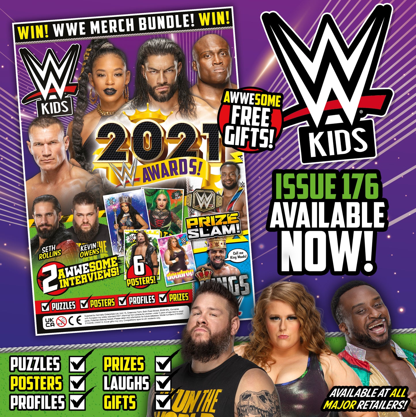 WWE Kids UK Magazine Volume 176 Magazine PWcatalog
