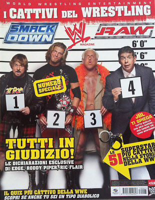 WWE Special 2006 51 Worst Offenders in WWE History from Italy Magazine PWcatalog