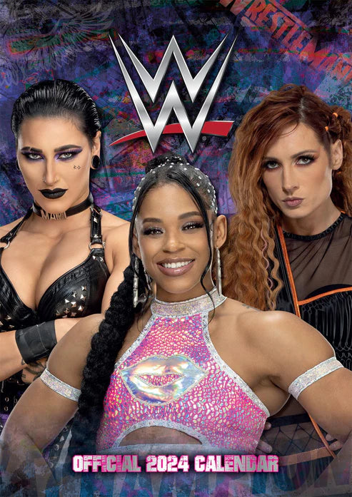 WWE Women's 2024 Calendar Pwcatalog