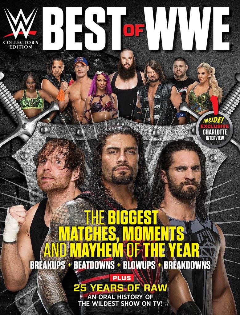 WWE Special Best of 2017 Magazine PWcatalog
