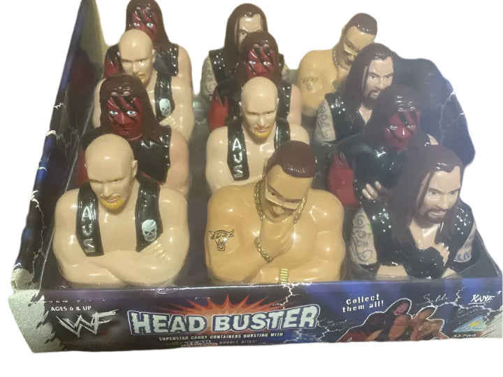 WWF Head Buster Tear Jerkers Candy The Rock PWcatalog