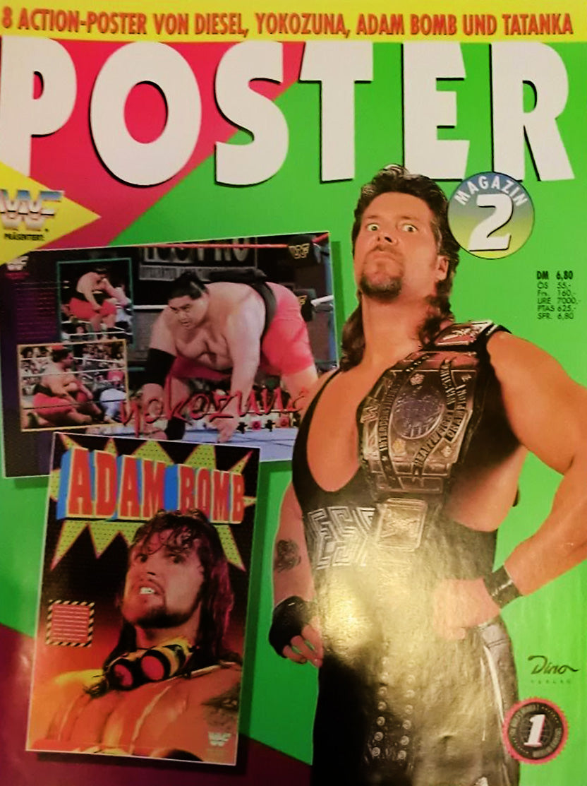 WWF Poster Magazine #2 from Germany Magazine PWcatalog