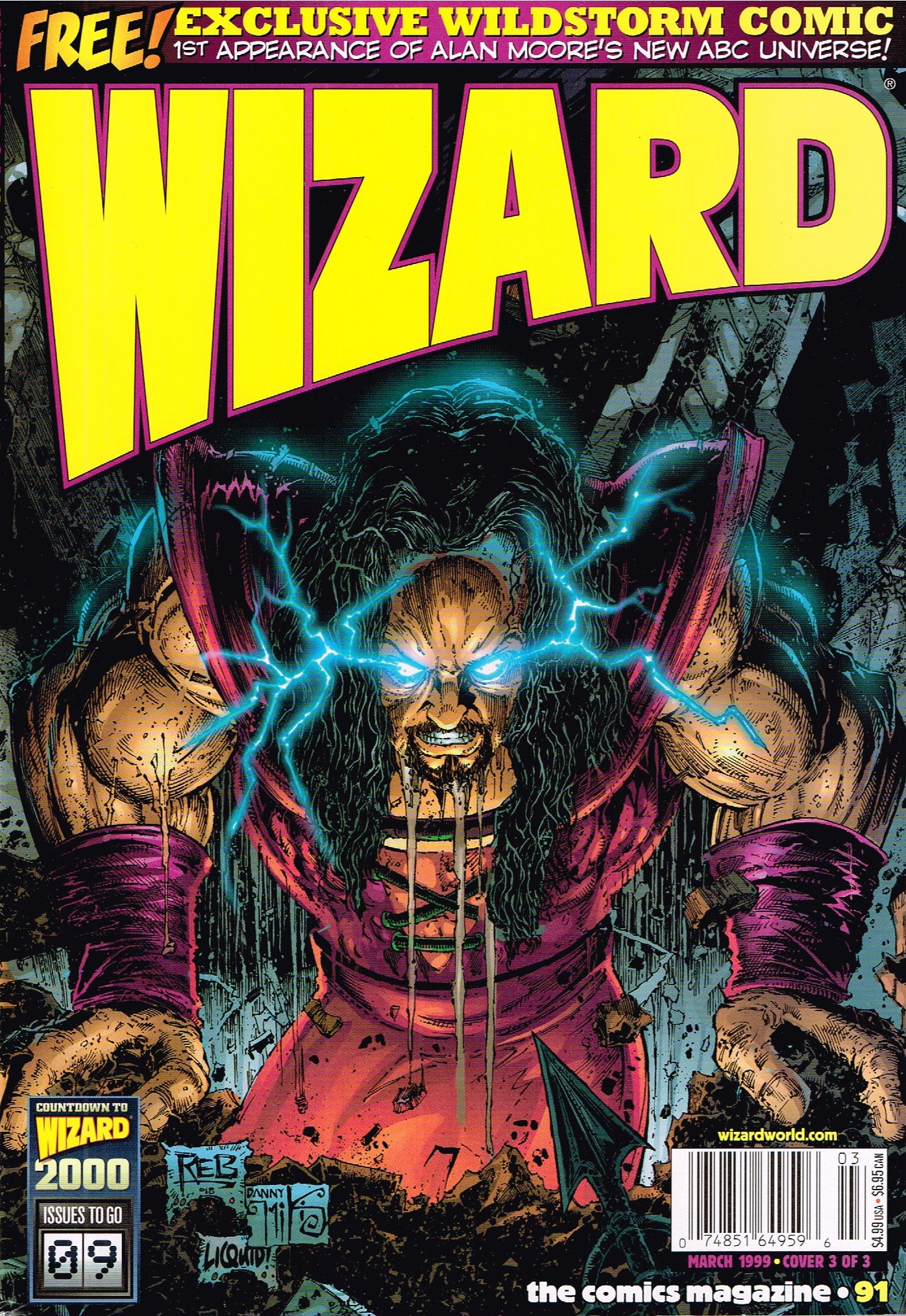 Wizard Magazine March 1999 Magazine PWcatalog