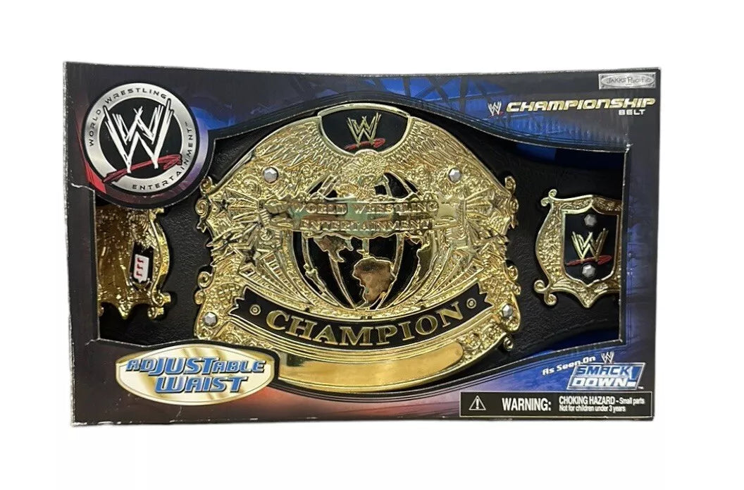 WWE Championship by Jakks Pacific 2003 PW Catalog