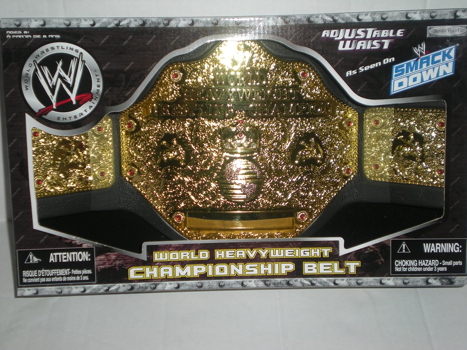 WWE World Heavyweight Championship belt by Jakks Pacific PW Catalog