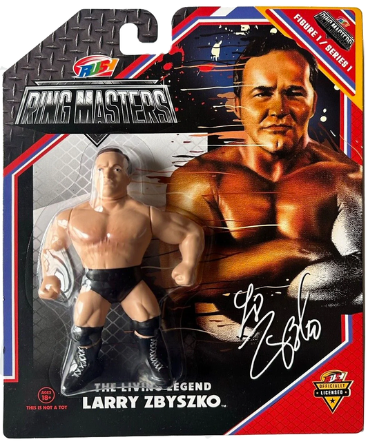 Rush Collectibles Ring Masters Series 1 "The Living Legend" Larry Zbyszko PW Catalog