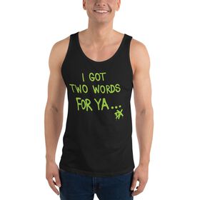 D-Generation X "Two Words For Ya" Unisex Tank Top Tank Top PW Catalog