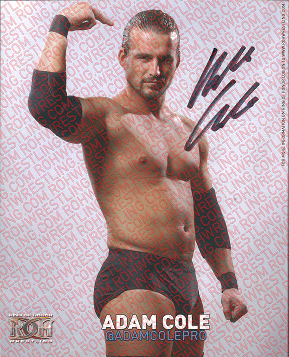 ADAM COLE AUTOGRAPHED 8X10