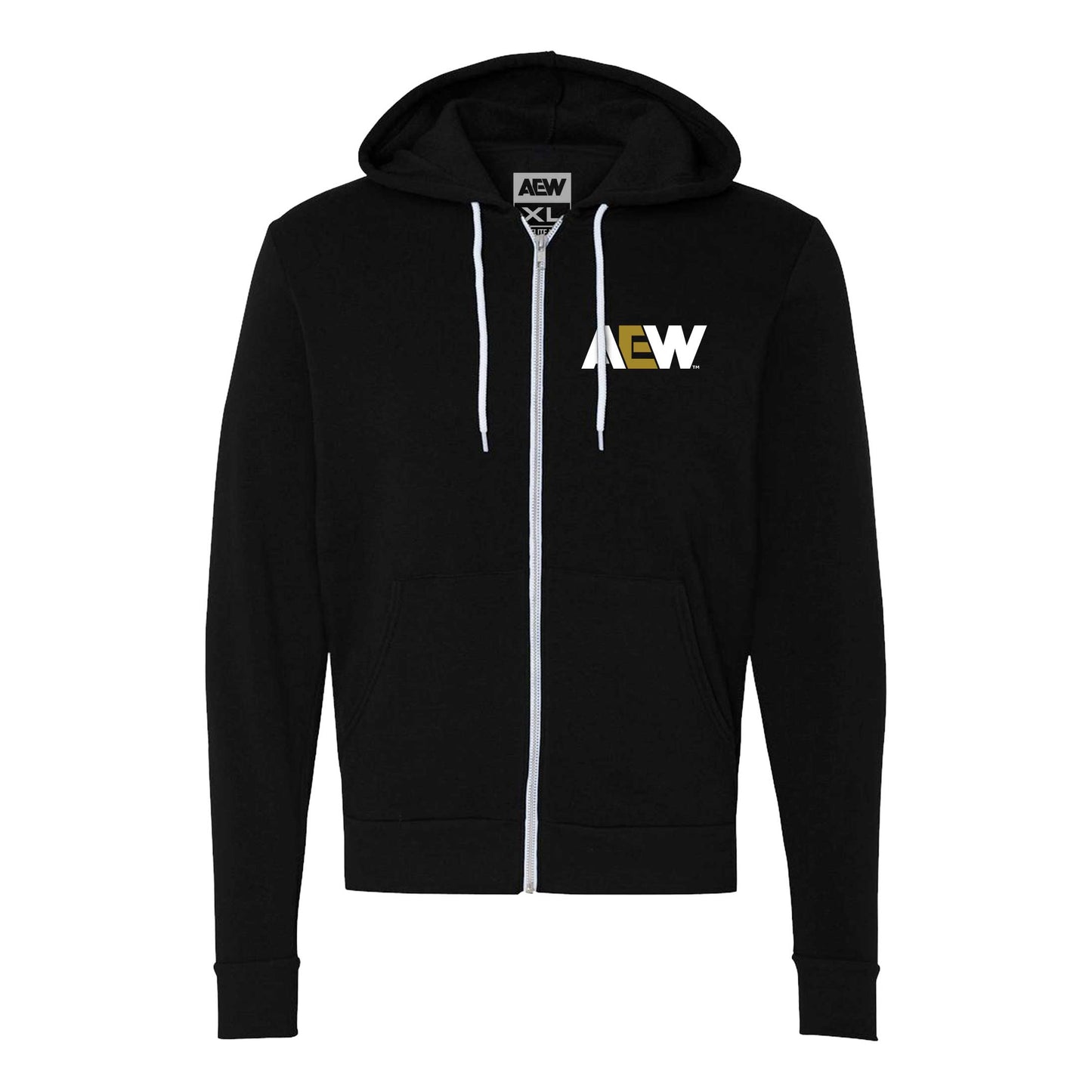 AEW Logo Full Zip Hoodie Hoodies PW Catalog
