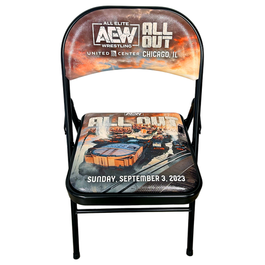 AEW All Out 2023 PPV event chair Chairs PWcatalog