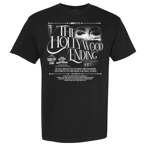 Toni Storm The Hollywood Ending T-Shirt T-Shirt PW Catalog