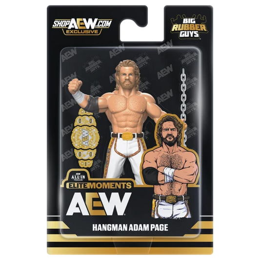 AEW Major Big Rubber Guys Hangman Adam Page Series 1